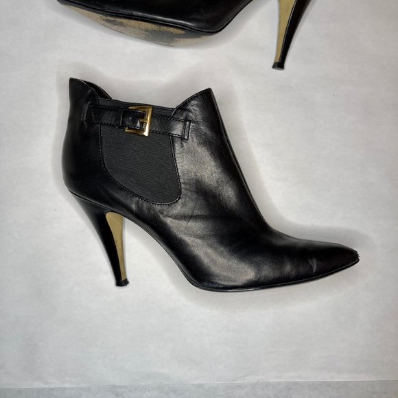 Nine West Pointy Toe Slip-On Ankle Bootie (9.5) - Picture 3 of 10